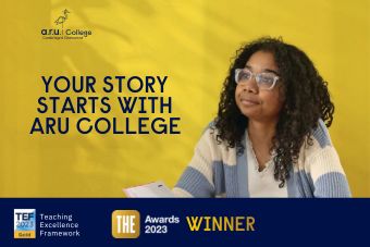 your story starts with ARU College
